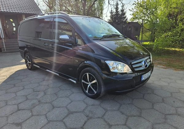 Mercedes-Benz Viano cena 75999 przebieg: 210754, rok produkcji 2010 z Gostyń małe 742